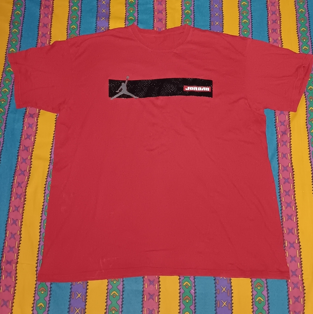 Y2K Air Jordan Vintage Jumpman Red Shirt Y2K Tee Nike Michael